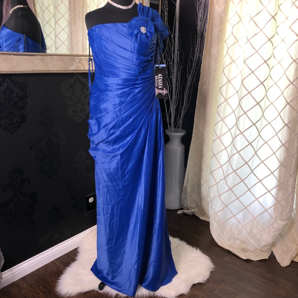 Eden elegant dress size 10 blue